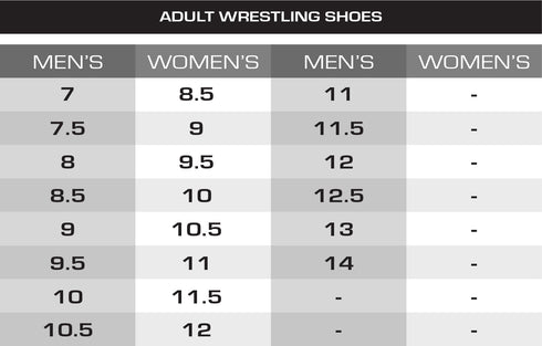 Ascend One - White/Black Wrestling Shoes